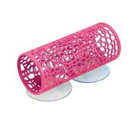 Betta Fish Tunnel & Aquarium Cave With Suction Cup - Fighting Fish Resting Place & Hammock | Shrimp Hideaway Tube, Accessories For Cichlids & Crayfish, Compact Aquarium Decoration For Home & Office