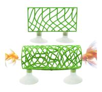 Betta Fish Tunnel Tubes & Hammocks - Aquarium Hiding And Resting Tubes | Suction Cup Betta Fish Hammocks, Shrimp Hideouts, And Aquarium Decoration Toys | Fishh Habitat Accessories - Freshwater Aquariu