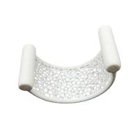 Betta Hammock - Decorative Hollow U Shaped Aquarium Perch, 4x2.2x2.2 Inch Floating Hammock with Secure Suction Mount, Fish Resting Bed, Leaf Canopy Tunnel for Planted Tank Paludarium