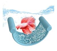 Betta Hammock for Aquarium Decor, Minimalist Floating Rest Plat Form for Shrimp, Nano Fish, And Bettas, Floating Betta Bed Fish Tank Decor, for Rest Sleeping Playing Shrimp Guppy Habitat Enrichment
