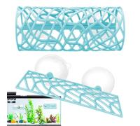 Betta Hammock For Aquarium - Suction Cup Betta Shelter - Fish Tank Betta Hammock, Space Saving Shrimp Shelter For -Resting, Hiding, Exploring