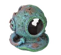 Betta Large sunken Divers Helmet Aquarium Ornament Fish Tank Aquatic Decoration