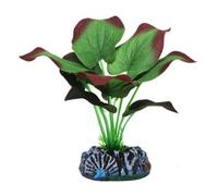 Betta Realistic Silk Artificial Aquarium Plants ~ 13cm Silk Green Plant