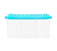 Betta Sanctuary Glass Aquarium - 240G Lightweight Clear Isolation Box for Fish Breeding | Multifunctional Transparent Fish Aquarium Set | Breeder Aquarium Set for Fishing Accessories and Home