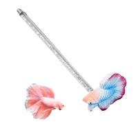 Betta Training Wand - Fish Training Wand | Aquarium Simulation Betta Wand | Aquarium Stick Toy | Aquarium Decoration Resin Fish Design for Beginners and Experienced Fish Owners