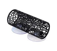 Betta Tunnel | Hollow Suction Small Safe Fish Tank Cave - Aquarium Shrimp Ornament | for Aquatic Pets Cichlids Crayfish Home Dorm Apartment