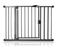 Bettacare Auto Close Pet Gate, 103.8Cm - 110.8Cm, Slate Grey, Pressure Fit Stair Gate For Dog & Puppy, Grey