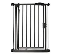 Bettacare Auto Close Pet Gate, 61Cm - 66.5Cm, Matt Black, Extra Narrow, Narrow Pressure Fit Stair Gate For Dog & Puppy