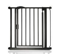 Bettacare Auto Close Pet Gate, 75cm - 82cm, Matt Black, Pressure Fit Stair Gate for Dog & Puppy, Safety Barrier for Doors Hallways and Spaces, Easy Installation