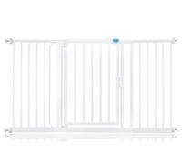Bettacare Auto Close Stair Gate, 147Cm - 154Cm, White, Pressure Fit Safety Gate, Baby Gate