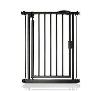 Bettacare Auto Close Stair Gate, 61Cm - 66.5Cm, Matt Black, Extra Narrow, Narrow Pressure Fit Safety Gate, Baby Gate