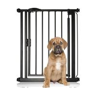 Bettacare Automatic Closing Narrow Dog Gate, Matt Black, 68.5cm - 75cm