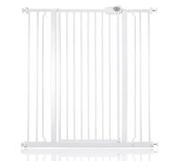 Bettacare Child And Pet Gate, 100.8Cm - 108.4Cm, White, Extra Tall Gate 104Cm In Height, Pressure Fit Stair Gate