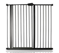 Bettacare Child And Pet Gate, 107.4Cm - -115Cm, Matt Black, Extra Tall Gate 104Cm In Height, Pressure Fit Stair Gate