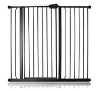Bettacare Child And Pet Gate, 113.8Cm - 121.4Cm, Matt Black, Extra Tall Gate 104Cm In Height, Pressure Fit Stair Gate