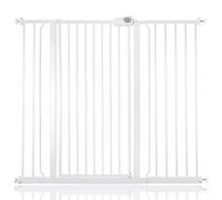 Bettacare Child And Pet Gate, 120.3Cm - 127.9Cm, White, Extra Tall Gate 104Cm In Height, Pressure Fit Stair Gate