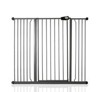 Bettacare Child And Pet Gate, 126.7Cm - 134.3Cm, Slate Grey, Extra Tall Gate 104Cm In Height, Pressure Fit Stair Gate