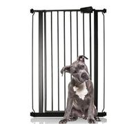Bettacare Child And Pet Gate, 75Cm - 83Cm, Matt Black, Extra Tall Gate 104Cm In Height, Pressure Fit Stair Gate