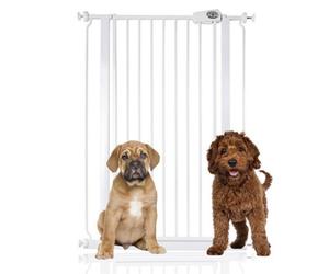 Bettacare Child And Pet Gate, 75Cm - 83Cm, White, Extra Tall Gate 104Cm In Height, Pressure Fit Stair Gate