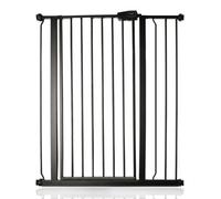 Bettacare Child And Pet Gate, 87.9Cm - 95.5Cm, Matt Black, Extra Tall Gate 104Cm In Height, Pressure Fit Stair Gate