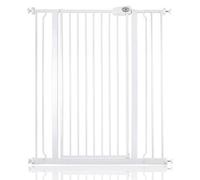 Bettacare Child And Pet Gate, 94.3Cm - -101.9Cm, White, Extra Tall Gate 104Cm In Height, Pressure Fit Stair Gate