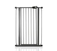 Bettacare Child And Pet Gate Narrow, 68.5Cm - 75Cm, Slate Grey, Extra Tall Gate 104Cm In Height, Narrow Pressure Fit Stair Gate
