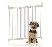Bettacare Diagonal Fit Multi Fit Dog Gate Range, 67cm - 105.5cm, White, Stair Gate for Puppy, Safety Barrier for Pet