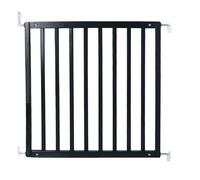 Bettacare Simply Secure Wooden Pet Gate, Black, 72cm - 79cm, Screw Fit
