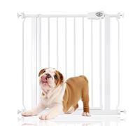 Bettacare Easy Fit Baby Gate, 75cm - 83cm, White, Pressure Fit | No drilling required, one-handed opening, double locking, auto-close, easy install.