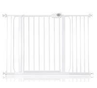 Bettacare Easy Fit Gate, 120.3cm - 128.3cm, White, Pressure Fit Stair Gate, Baby Gate for Doors Hallways and Spaces, Safety Barrier, Easy Installation