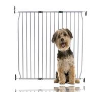 Bettacare Eco Screw Fit Pet Gate, Grey, 100cm - 110cm, Screw Fitted Dog Gate, Safety Gate for Puppy