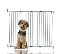 Bettacare Eco Screw Fit Pet Gate, Grey, 130Cm - 140Cm, Screw Fitted Dog Gate, Safety Gate For Puppy