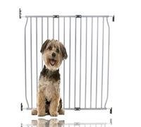 Bettacare Eco Screw Fit Pet Gate, Grey, 90cm - 100cm, Screw Fitted Dog Gate, Safety Gate for Puppy
