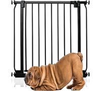 Bettacare Elite Pressure Dog Gate, 71cm - 80cm, Matt Black, Pressure Fit Pet Gate for Dog and Puppy, Pet and Dog Barrier, Easy Installation
