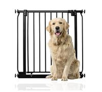 Bettacare Elite Pressure Dog Gate Narrow, 65.5cm - 74.5cm, Matt Black, Narrow Pressure Fit Pet Gate for Dog and Puppy, Pet and Dog Barrier, Easy Installation