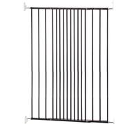 Bettacare Extra Tall Screw Fitted Pet Safety Gate, 62.5cm - 106.8cm, Black, 103.5cm in Height, Dog Stair Gate, Safety Barrier for Puppy