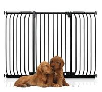Bettacare Extra Tall Elite Dog Gate, 143Cm - 152Cm, Matt Black, Extra Tall 96.8Cm In Height, Pressure Fit Pet Gate