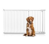 Bettacare Extra Tall Elite Dog Gate, 171cm - 180cm, Matt White, Extra Tall 96.8cm in Height, Pressure Fit Pet Gate for Dog and Puppy, Pet and Dog Barrier, Easy Installation