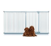 Bettacare Extra Tall Elite Dog Gate, 225Cm - 234Cm, Matt Grey, Extra Tall 96.8Cm In Height, Pressure Fit Pet Gate