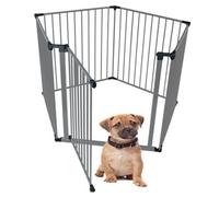 Bettacare Pet Pen, Pentagon, Grey, 70Cm High, 5 Panels, 1X72Cm Door Panel And 4X72Cm Side Panels, Dog Pen For Pets And Puppies
