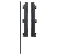 Bettacare Premium Multi Panel Dog Barrier Range, Wall Mounting Kit, Metal, Black, 70cm Tall, Wall Mounting Kit for Pet Barrier Range of Pet Pens, Barriers and Room Dividers