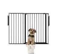 Bettacare Premium Multi Panel Flexible Pet Barrier, Up To 128Cm Wide, Black, 70Cm High