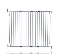 Bettacare Screw Fit Metal Dog Gate, Grey, 120Cm - 130Cm