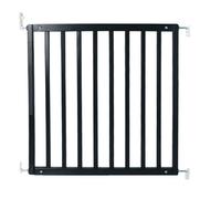 Bettacare Simply Secure Wooden Pet Gate, Black, 72cm - 79cm, Screw Fit