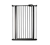 Bettacare Child and Pet Gate Narrow, 68.5cm - 75cm, Matt Black, Extra Tall Gate 104cm in Height, Narrow Pressure Fit Stair Gate, Baby Gate and Suitable for Dog Gate or Pet Barrier, Easy Installation