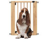 Bettacare Wooden Dog Gate, Natural, 63cm - 71cm, Pressure Fit