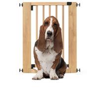 Bettacare Wooden Heritage Flat Step Dog Gate, Natural, 63cm - 71cm