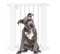 Bettacare Wooden Heritage Flat Step Dog Gate, White, 63Cm - 71Cm
