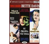 Bette Davis Pack - Marked Woman / Dead Ringer / Old Acquaintance (Mujer Marcada / Su Propia Victima / Vieja Amistad) Spanish PAL region 2 import, plays in English