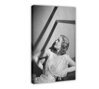 Bette Davis Poster Canvas Poster Bedroom Decor Landscape Office Room Decor Gift 16x24inch(40x60cm)